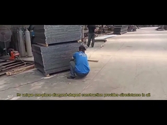 Main galvanisée par immersion chaude de grille en acier résistante de camion soudée