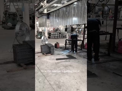 Maillage de fil de gabion à tissu tordu avec revêtement en zinc de 220 à 300 g/m2