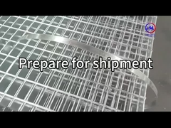 Grille soudée en acier inoxydable 1000x6000mm pour plates-formes industrielles