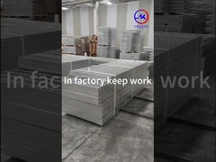 32*5 Grille en acier à dents dentelées communes avec espacement de barres de roulement personnalisable