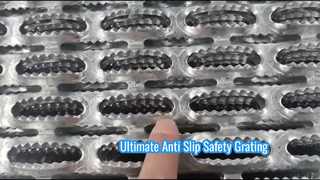 Solutions antidérapantes pour grille de sécurité Perf O Grip