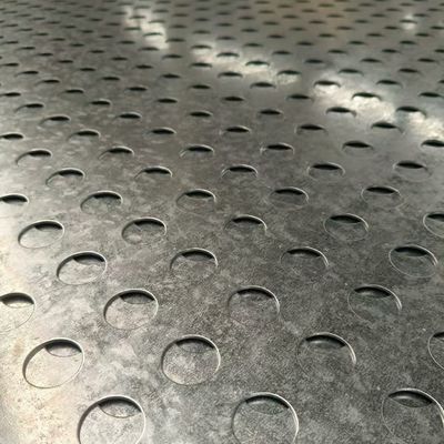 Stainless Steel Perforated Metal Plate with Hexagonal Hole Pattern