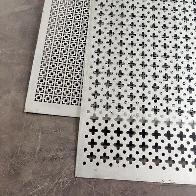 Durable Perforated Metal Plate Featuring Evenly Distributed Holes and Strong Structural Integrity for Versatile Industrial