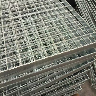 Grille en acier à roulement serré de 250 mm pour industrie chimique