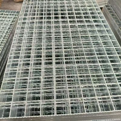 Galvanisation à froid de grilles d'acier industriel avec 100 mm d'espacement entre barres