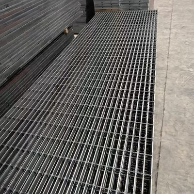 Grille en acier à charge solide avec des performances antidérapantes