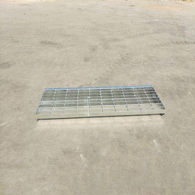 Réglage de la grille de l'étape en acier rectangulaire