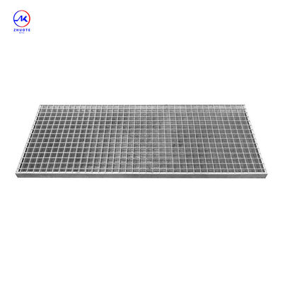 Grille en acier anti-rouille plat ou dentelé personnalisée pour des performances durables