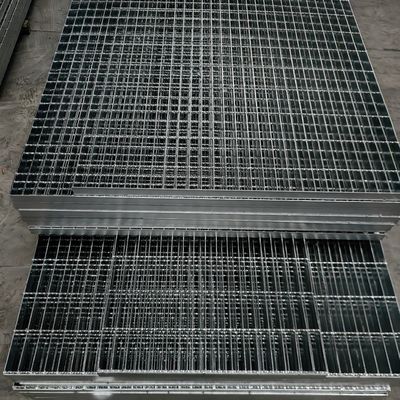 Grille en acier industriel de 6 mm de taille de barre transversale pour la construction d'acier lourd