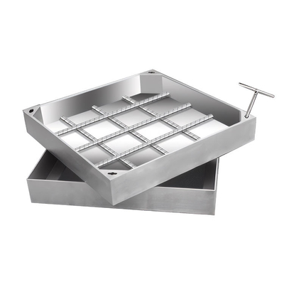 Grille soudée en acier inoxydable 1000x6000mm pour plates-formes industrielles