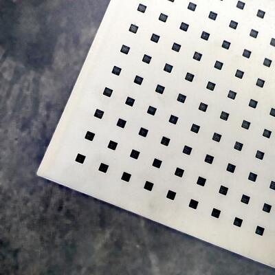 Durable Perforated Metal Plate Featuring Evenly Distributed Holes and Strong Structural Integrity for Versatile Industrial