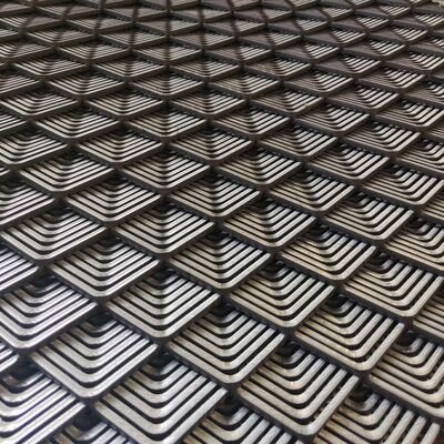 An Customizable and Durable Expanded Metal Mesh with Multi-Material Options, Color Variations and Multi-Industry Applications