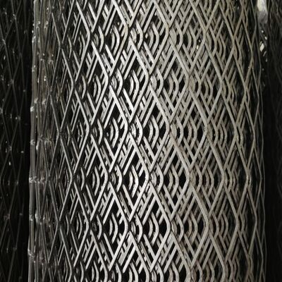 An Customizable and Durable Expanded Metal Mesh with Multi-Material Options, Color Variations and Multi-Industry Applications