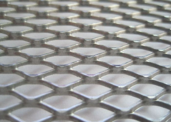 Certification de la résistance ISO9001 de dérapage de feuille de maille de diamant d'acier inoxydable
