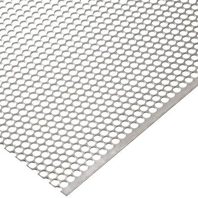 Plaque de métal perforée de l'épaisseur 1220X2440mm de 0.3MM pour la boîte de haut-parleur bruyant décorative